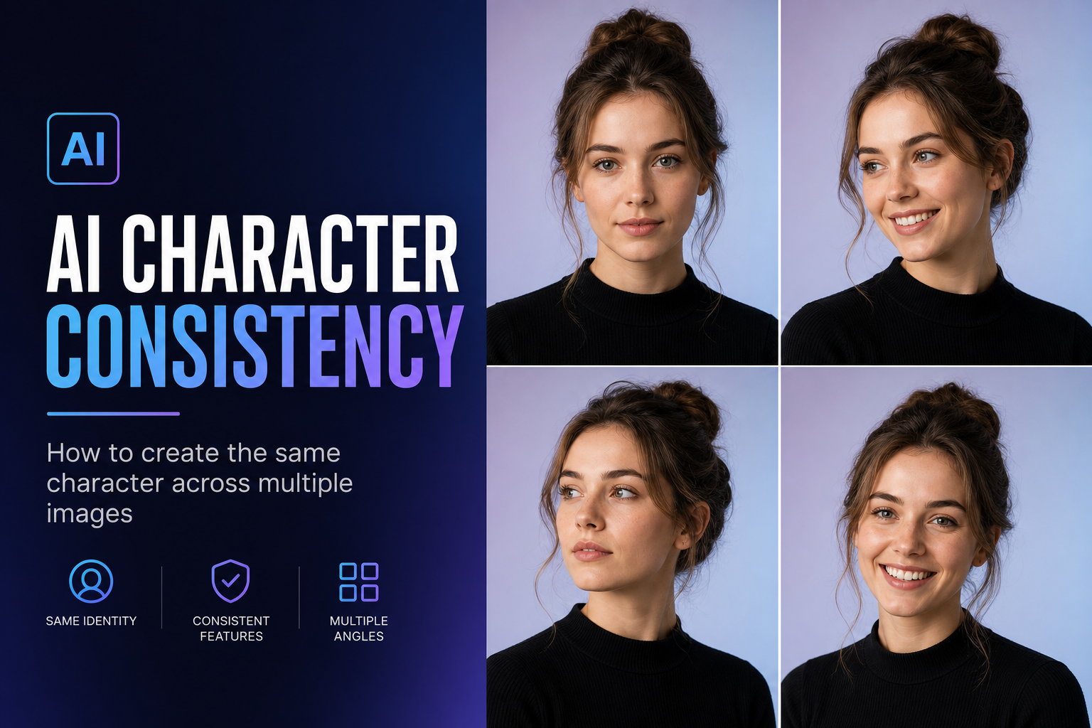 How to Maintain 100% Character Consistency in AI Photography